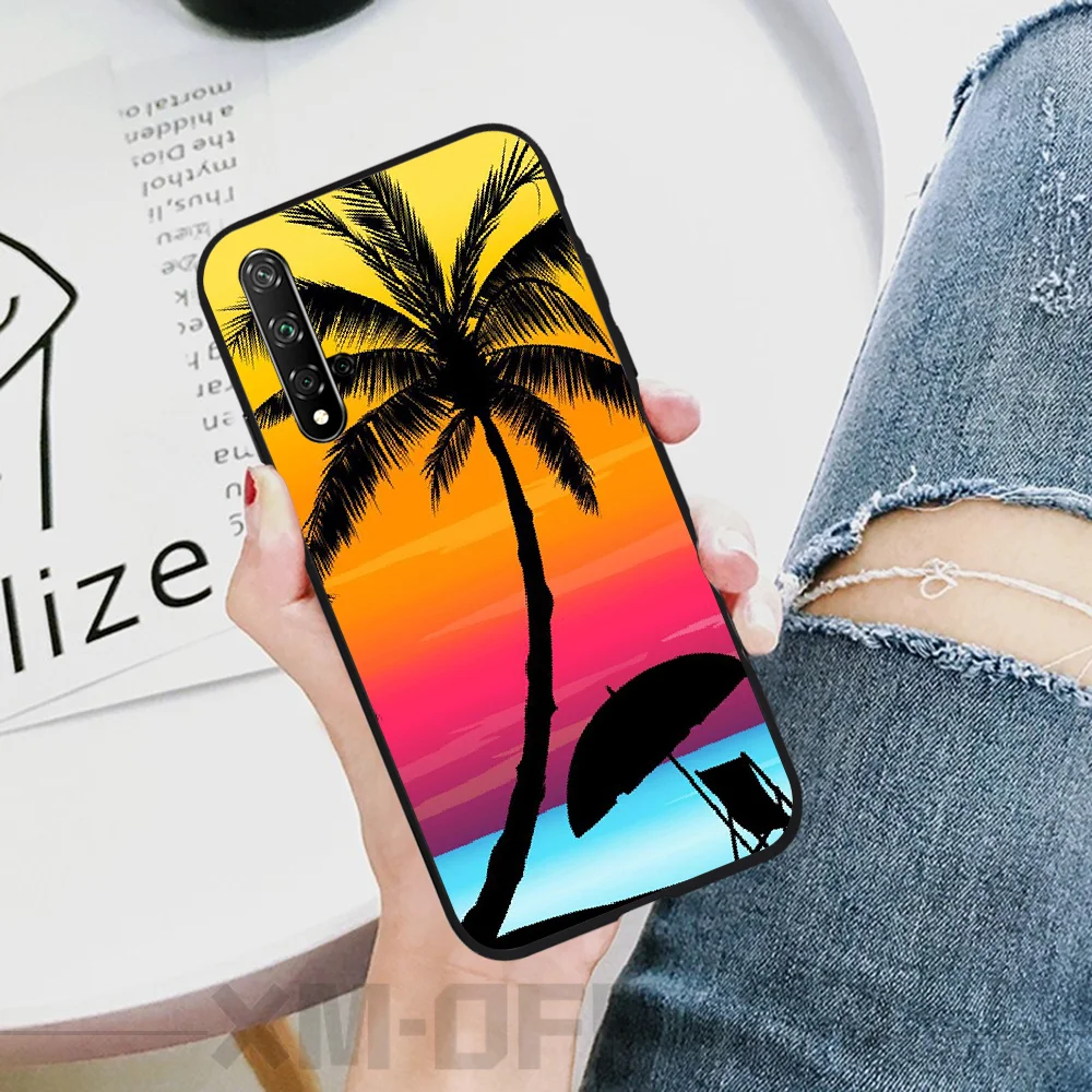 Летний мягкий чехол для телефона Honor 20 20lite view20 7C 8C 7A 8A 10i 20i PLAY 9X Pro | Мобильные