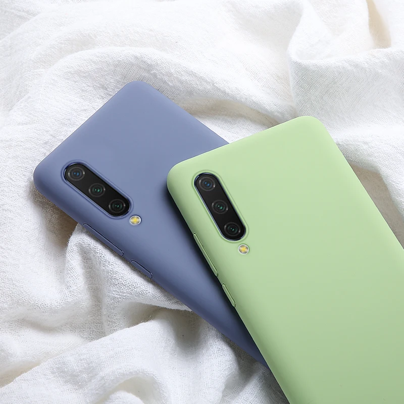 Оригинальный чехол для XiaoMi Mi 9 Lite SE 8 A2 A3 10 9T Pro 8T PRO 8A 7 7A 6 6A мягкий жидкий силиконовый