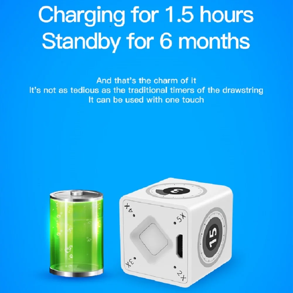 llano mini gadget usb timer small square digital led alarm clock digital desktop kitchen desk tool workingmeetingsporttimming free global shipping