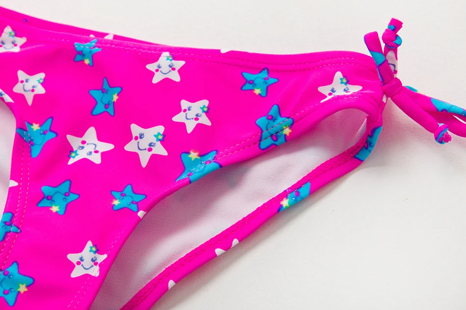 Купальный костюм для девочек с оборками комплект из 2 предметов купальный милыми