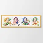 Набор для вышивки крестиком G102, хлопчатобумажная ткань, новый дизайн, вышивка крестиком