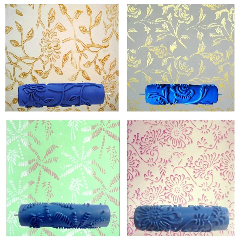 Горячие Продажа Новые 7 дюймов резиновые печати роликовая щетка краски накатки