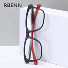 RBENN TR90 квадратный анти-синий светильник, очки для мужчин и женщин, для компьютерных игр, защита от излучения, Синие лучи, блокирующие оптические очки