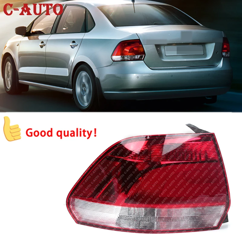 

Left / Right Car Rear High quality Taillight For VW Polo Vento Sedan Saloon 2011 2012 2013 2014-2016 Without bulbs Tail Light