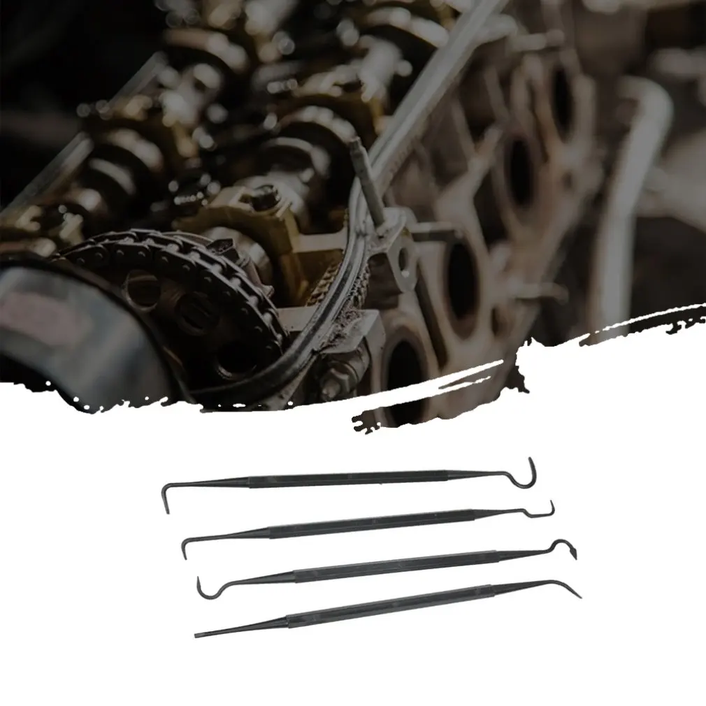 4 шт. портативная трубка для чистки труб щетка крючки набор очистки автомобильные