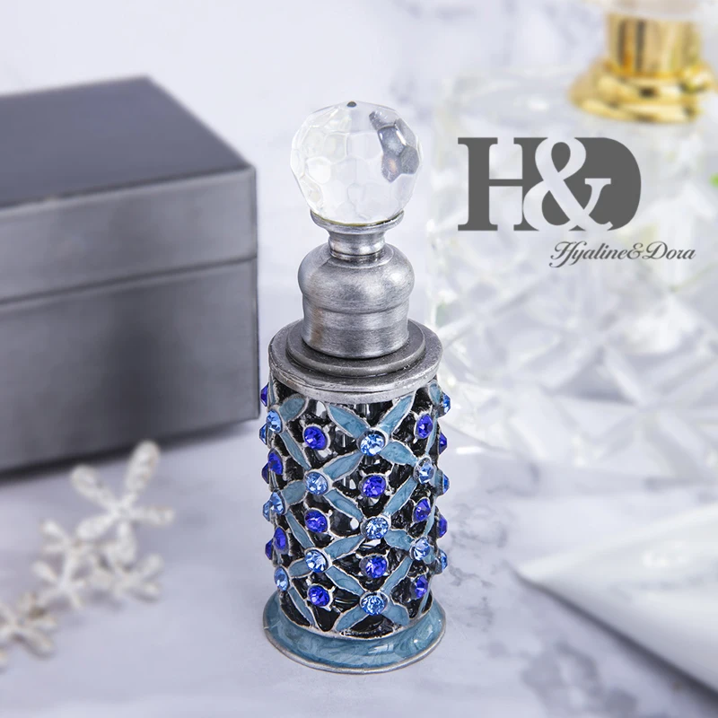 H&D, 15 стилей, пустые многоразовые флаконы для духов, Ретро стиль, матовое стекло, тонкий ароматизированный ароматизатор, контейнер для эфирных масел, Декор, подарок для девушек