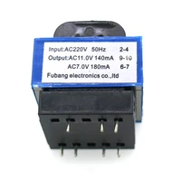 high quality new microwave oven transformer ac 220v to 11v7v 140ma180ma 7 pin of microwave oven parts