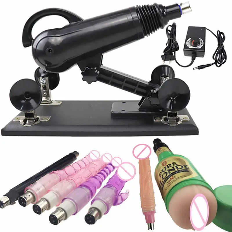 Фаллоимитатор вибратор Выдвижная секс машина для женщин Регулируемая скорость