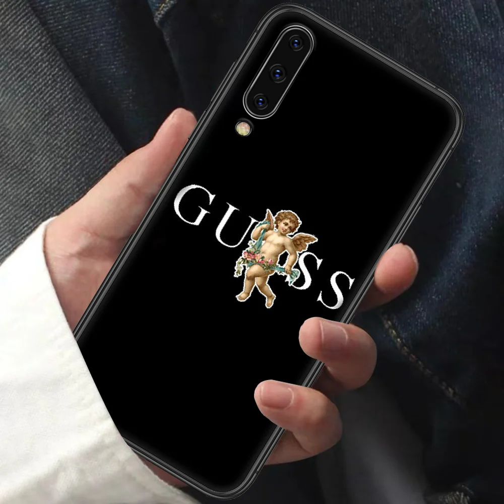

French Fashion Luxury Brand Guess Phone Case For Samsung Galaxy A10 A20 A30 E A40 A50 A51 A70 A71 A J 5 6 7 8 2016 2017 2018