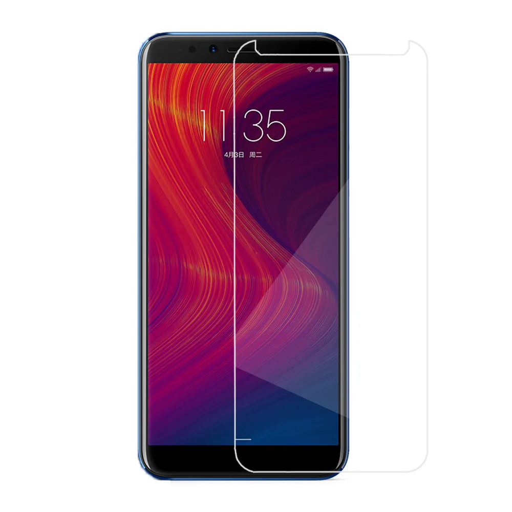 For K5 Play Clear 5D 9H полное покрытие черное закаленное стекло для lenovo K5 Play L38011 Прозрачный HD экран протектор для lenovo A5 L18011 защитная пленка - Цвет: For K5 Play Clear
