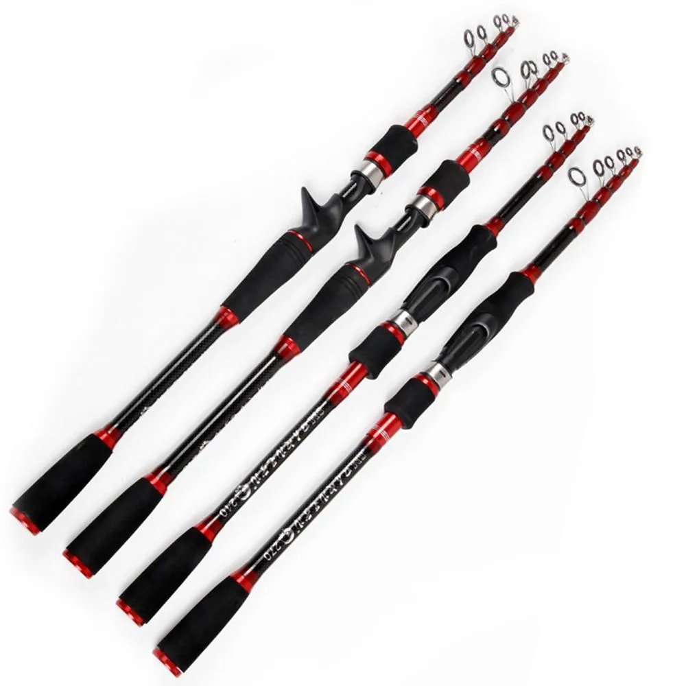 

Новинка 2021, телескопическая удочка из углеродного волокна, спиннинг 1,8 м, 2,1 м, 2,4 м, 2,7 м, 3,0 м, 3,3 м, 3,6 м, удочки для заброса приманки, удочки, удоч...