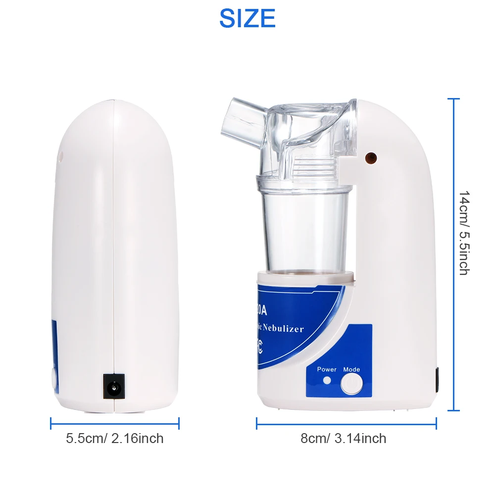 Портативный мини-распылитель медицинский паровой ингалятор для взрослых и детей