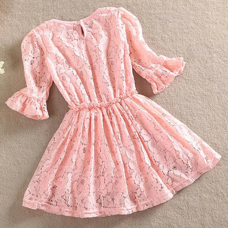 Toddler Girls Casual Beach Dress Summer Little Half Sleeve Cotton Kids Beauty and Short Costume for 2-5Y | Детская одежда и обувь