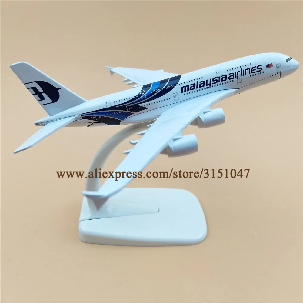 

16cm Air Plane Malaysia Airlines Airbus 380 A380 Airways Airlines Metal Alloy Diecast Airplane Model Plane Aircraft Gifts Toys