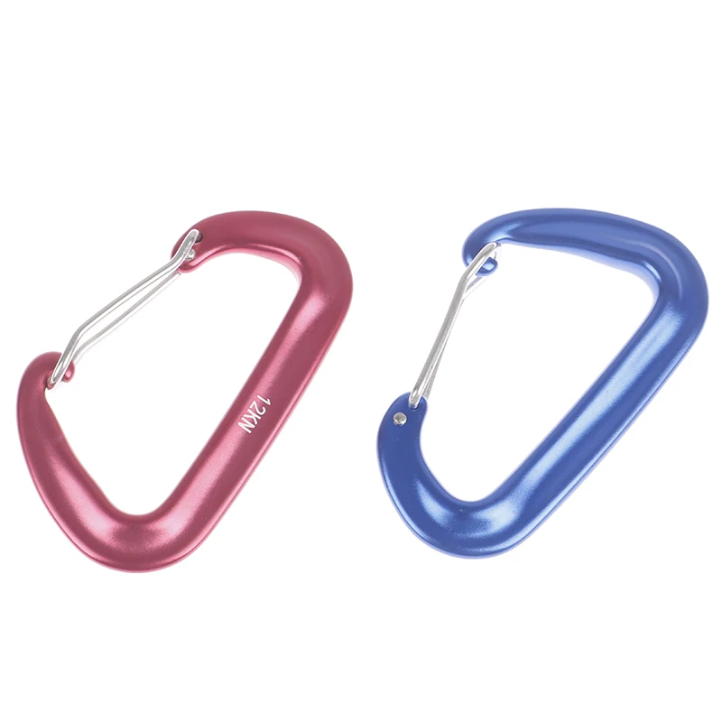 Профессиональный карабин для скалолазания d образная альпинистская пряжка 12 кН