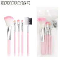 cosmetics brushes professional eye shadows lipsticks powder makeup brushes set tools bag pincel beauty salon brush 5 pcs gift