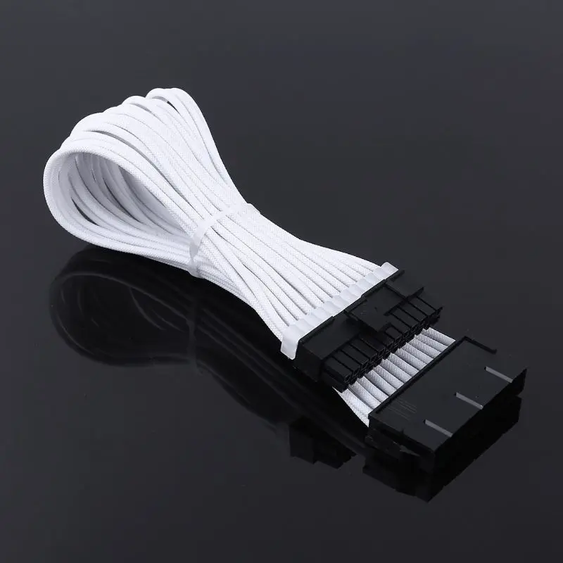 Sleeve Extension Power Supply Cable 24-pin A TX/EPS/8-pin PCI-E GPU/8pin CPU/6-pin PCIE/4-Pin CPU with Combs 18 AWG P9JD | Компьютеры и