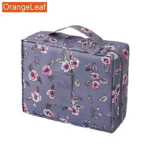 Горячая Распродажа Новая Женская дорожная нейлоновая сумка для косметики многофункциональные сумки для макияжа водонепроницаемые портативные туалетные принадлежности Органайзер Чехлы для макияжа