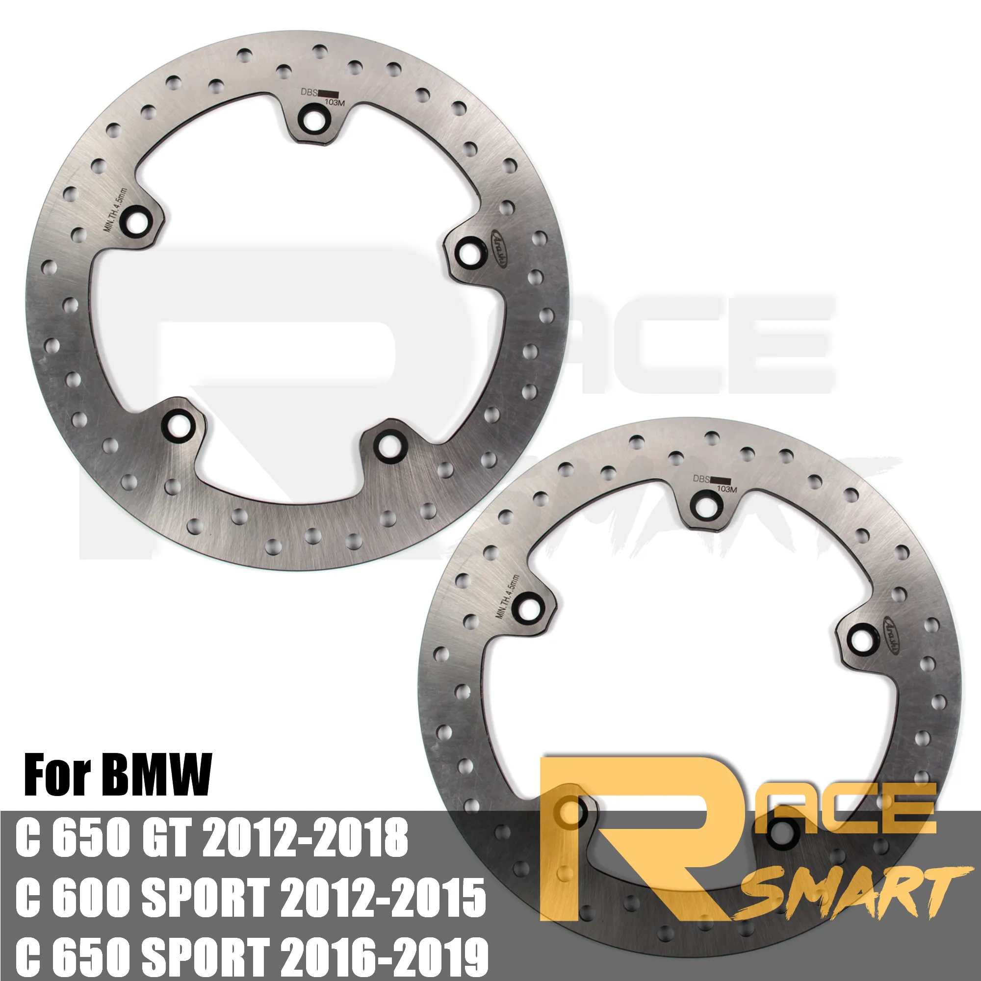 1 пара для BMW C 600 C600 SPORT 12 15 мотоцикла CNC передний задний тормозной диск ротор 650 GT