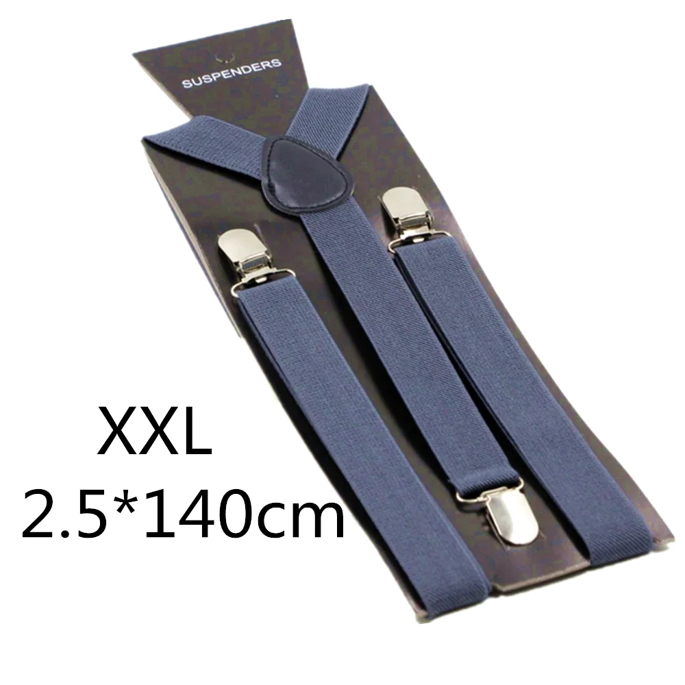 dark grey-140cm Однотонные подтяжки унисекс для детей и взрослых, для мужчин, женщин, мальчиков и девочек, эластичные регулируемые детские аксессуары-скобы, 5 размеров, для родителей и детей - Цвет: dark grey-140cm