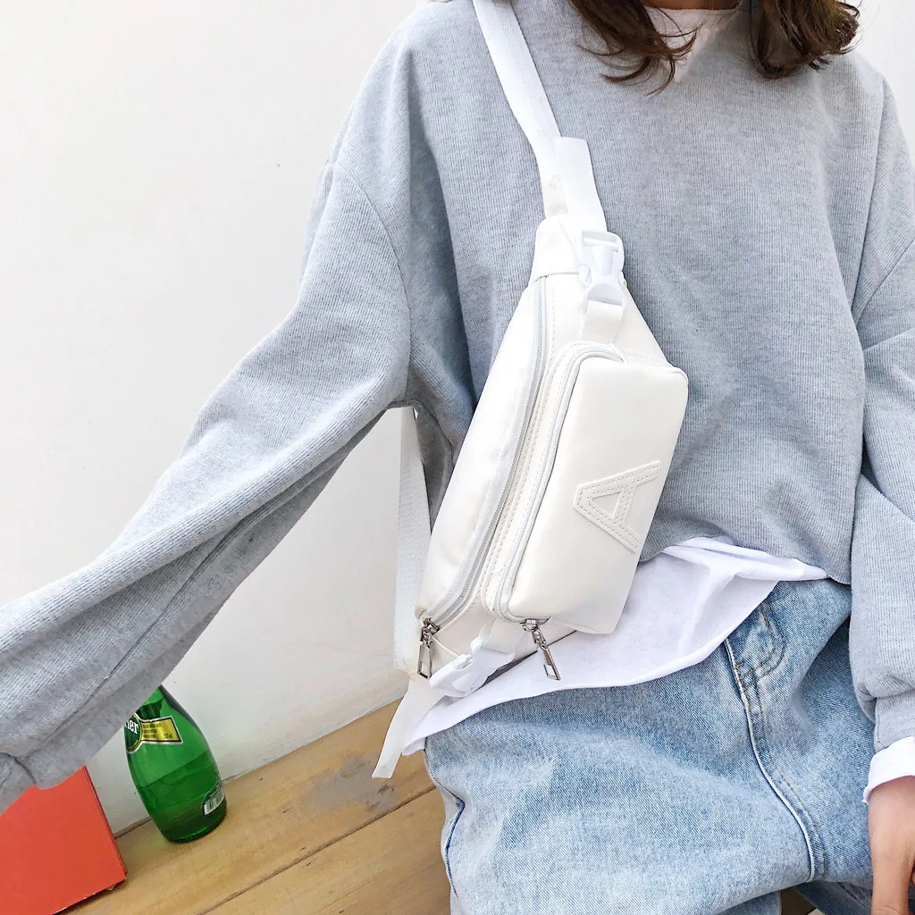 

Waist Bags Women Men Designer Fanny Pack Fashion Belt Purse Banana Waist Packs Women's Belt Bag Harajuku Laser Chest Phone Pouch