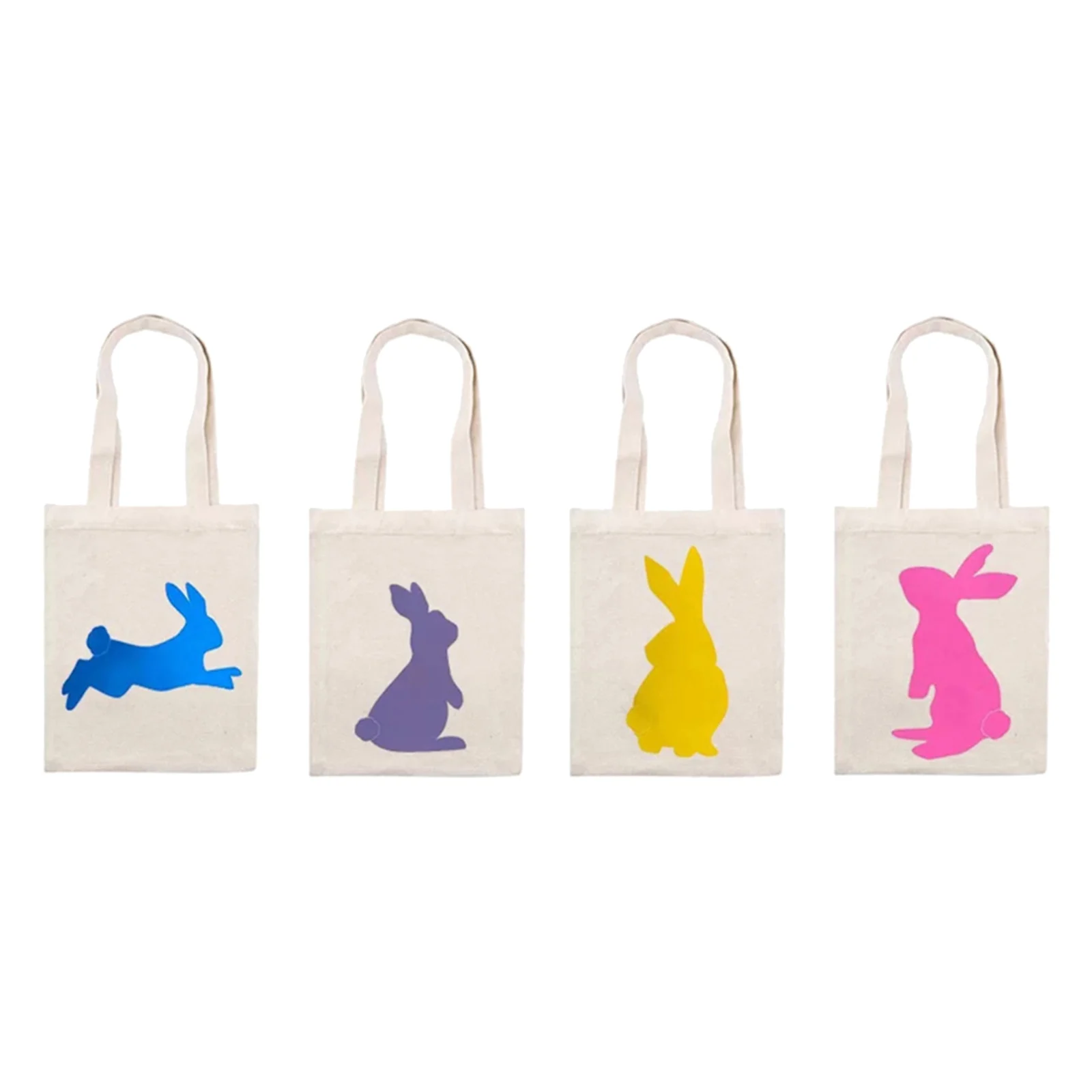 

Easter Bunny Bags, Easter Tote Bags, Tote Bag, Non-woven Handbag for Easter Party Supplies, Work, Travel and Shopping Grocery