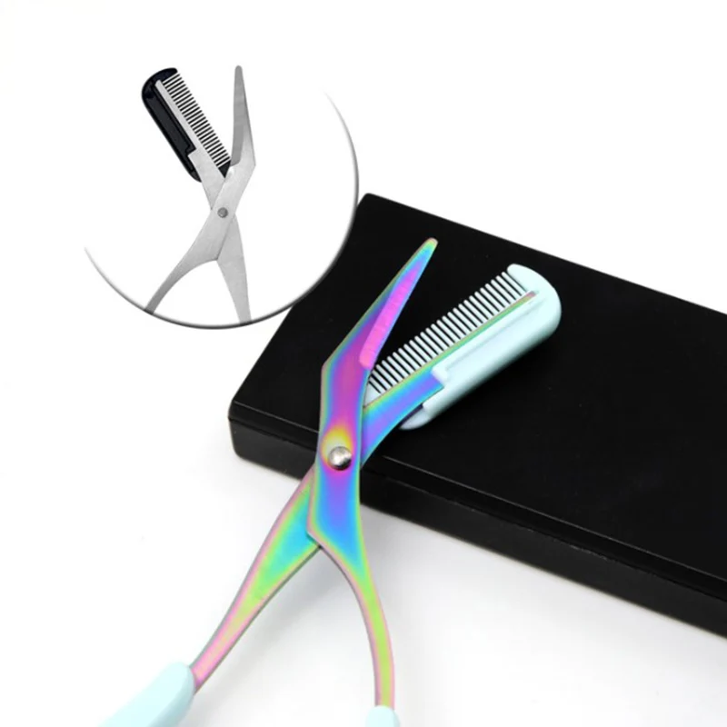 

Ножницы для стрижки бровей гребень для ресниц ножницы для волос заколки Брови бритвы