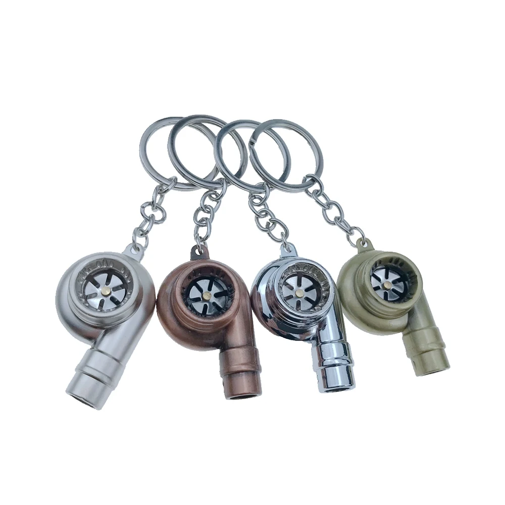 

Multiple Color Turbo Keychain for Car Styling Key Ring with Chain Car Key Holder Key Chain Auto Accessories Keyring