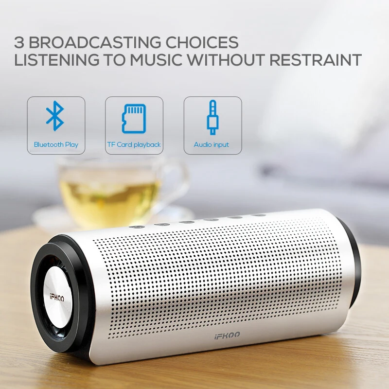 IF-S10 Bluetooth Wireless Speakers Car Mini Speaker Portable Outdoor Home HIFI Surround Sound Column Box Loudspeaker | Электроника
