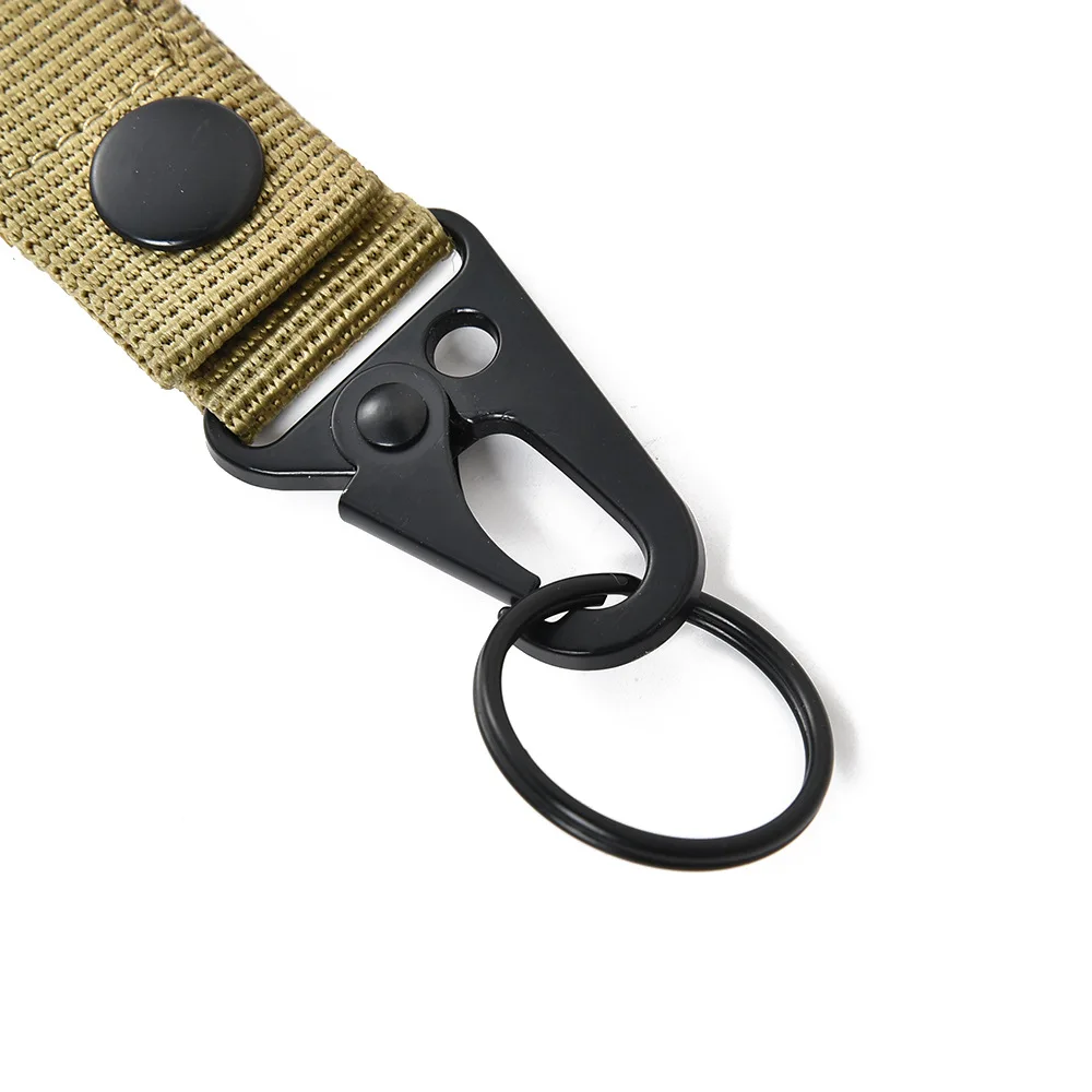 

Keychain Holder Wallet Brand Quality Key Chain Ring Outdoor Climb Hanger Buckle Snap Hook Clip Outdoor Tool Canvas Design