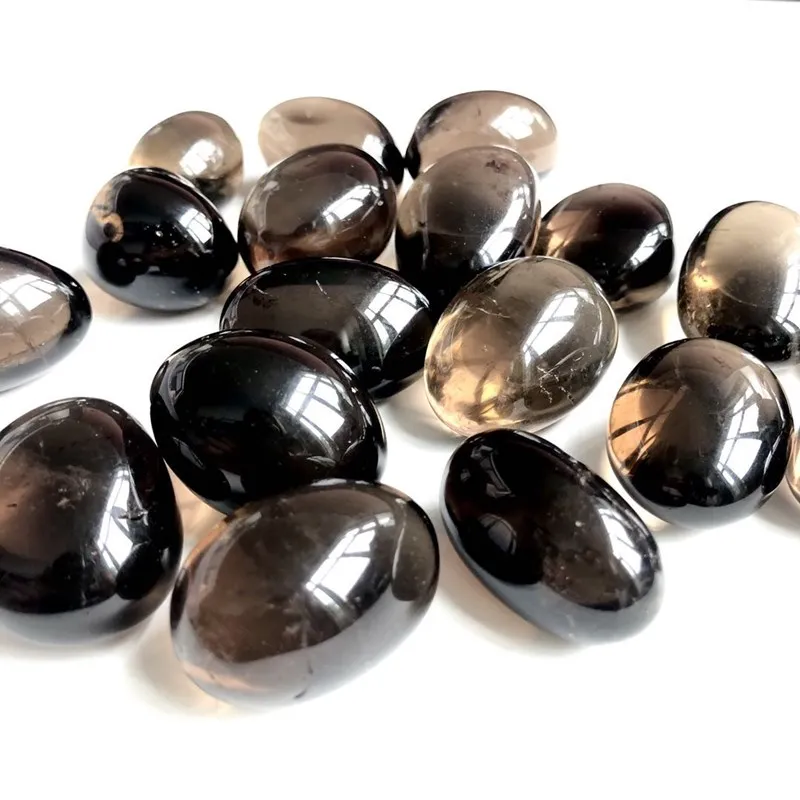 

Дымчатый кварц, большие кристаллы, искусственные камни, минералы, целебный домашний декор