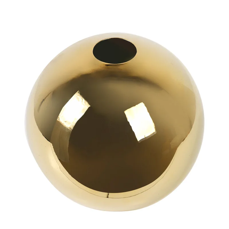Modern Vase Simple High End Round Decorations Desktop Home Living Room | Дом и сад