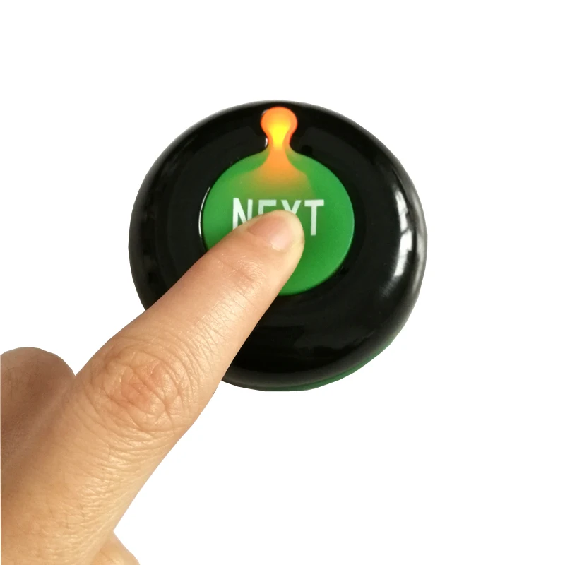 Беспроводная кнопка вызова с дистанционным управлением 433 92 МГц для ресторанов и