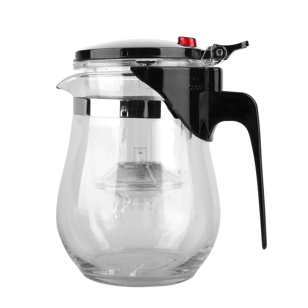 500 мл термостойкий стеклянный чайник китайский чайный набор кунг фу пуэр