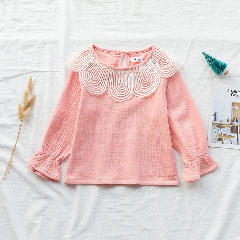 Новое поступление 2019 года футболка для девочек модная детская блузка с