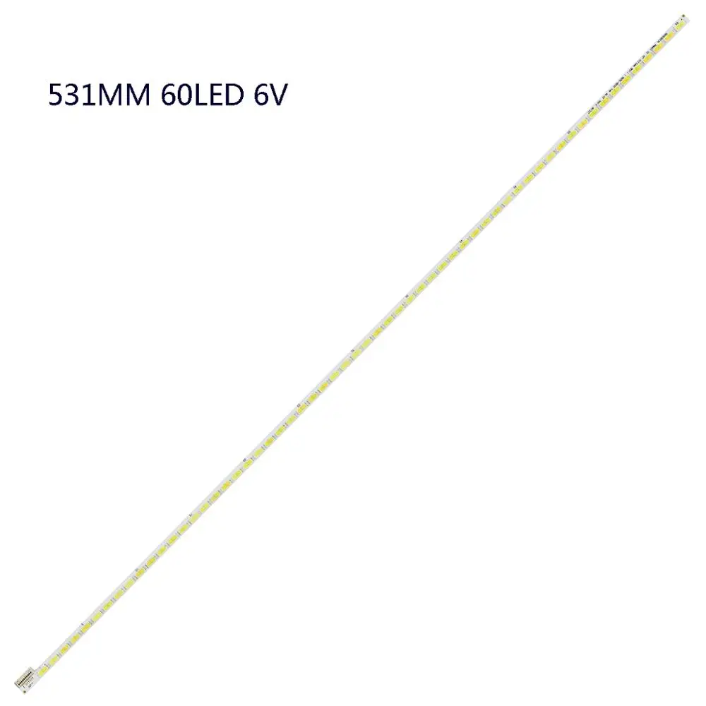 100% Новинка 531 мм Светодиодная подсветка лампа полоса 60 светодиодов для LG 42