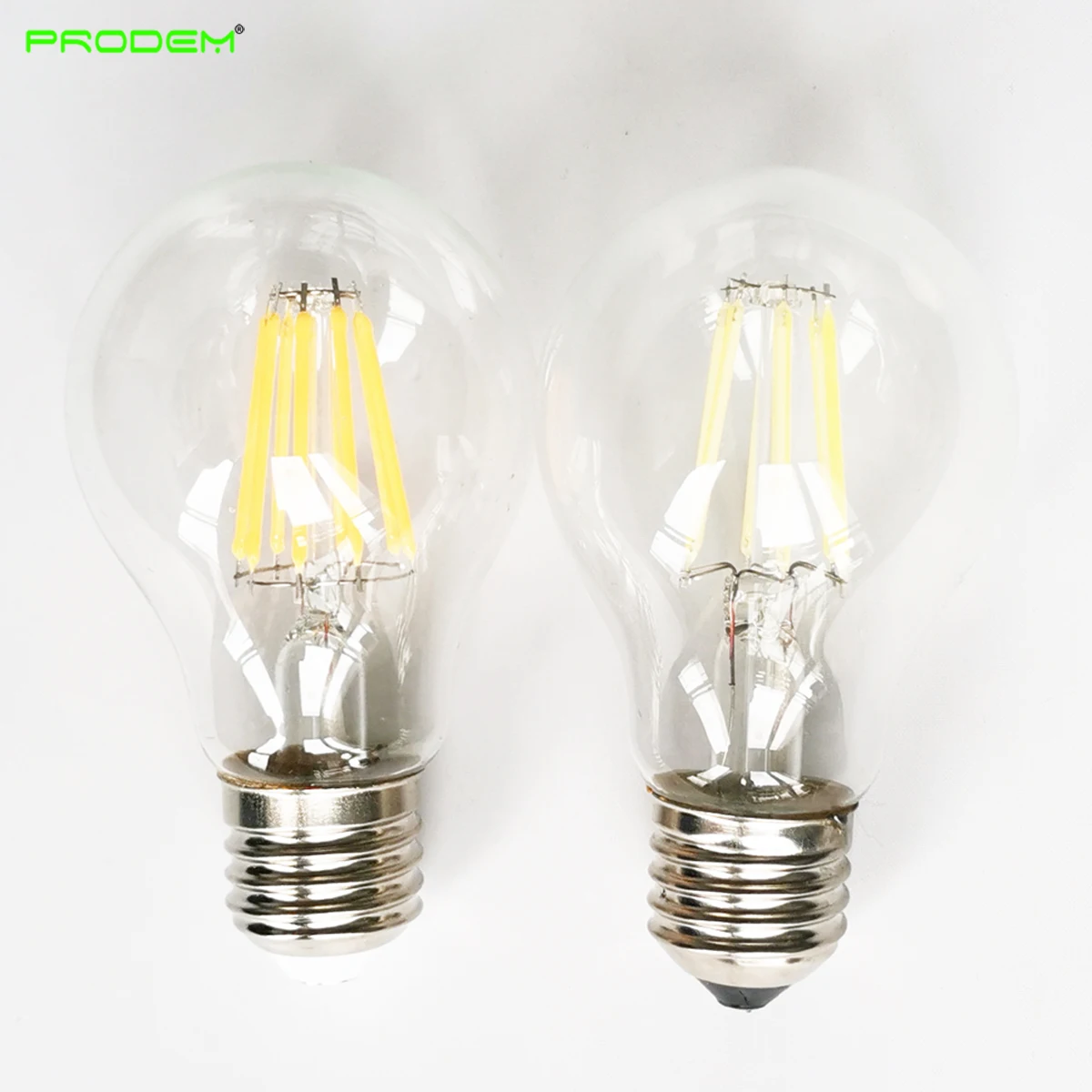 Светодиодная стеклянная лампа накаливания 8 Вт A60 A19 лампы 820lm байонетный винт E27 B22