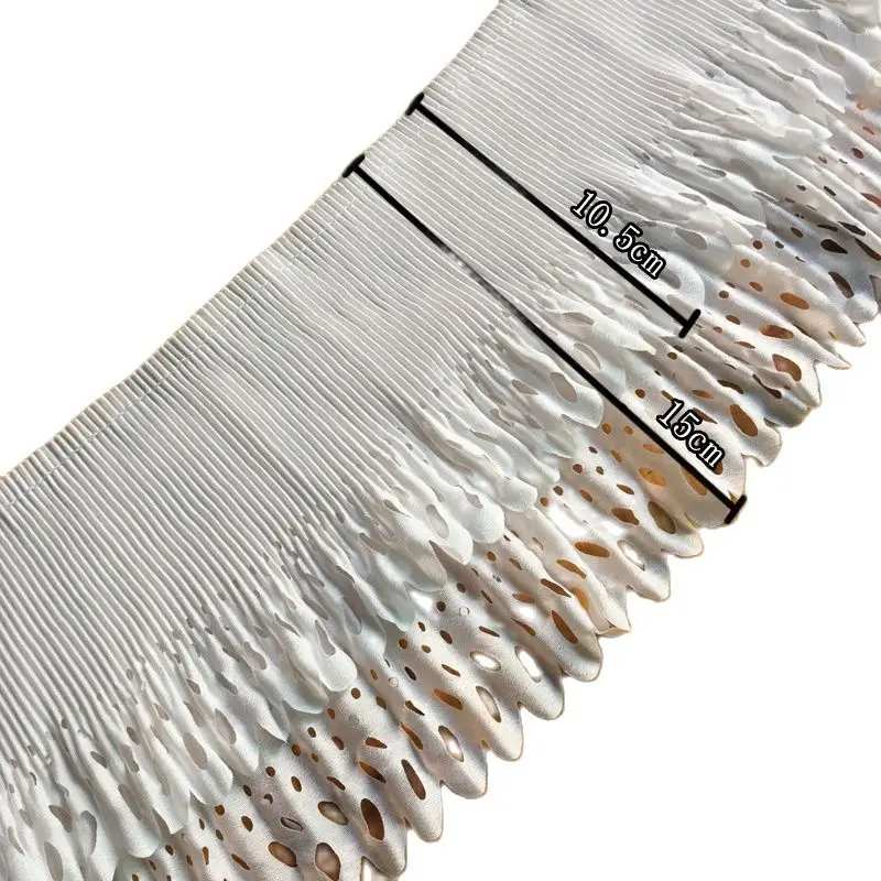 1 Размер 2020 Высококачественная Кружевная аппликация воротник 15 см лента