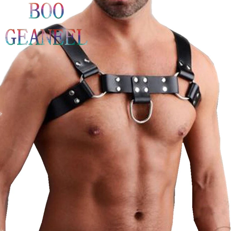 PUBG бондаж из искусственной кожи БДСМ в взрослые игры Регулируемая пряжка