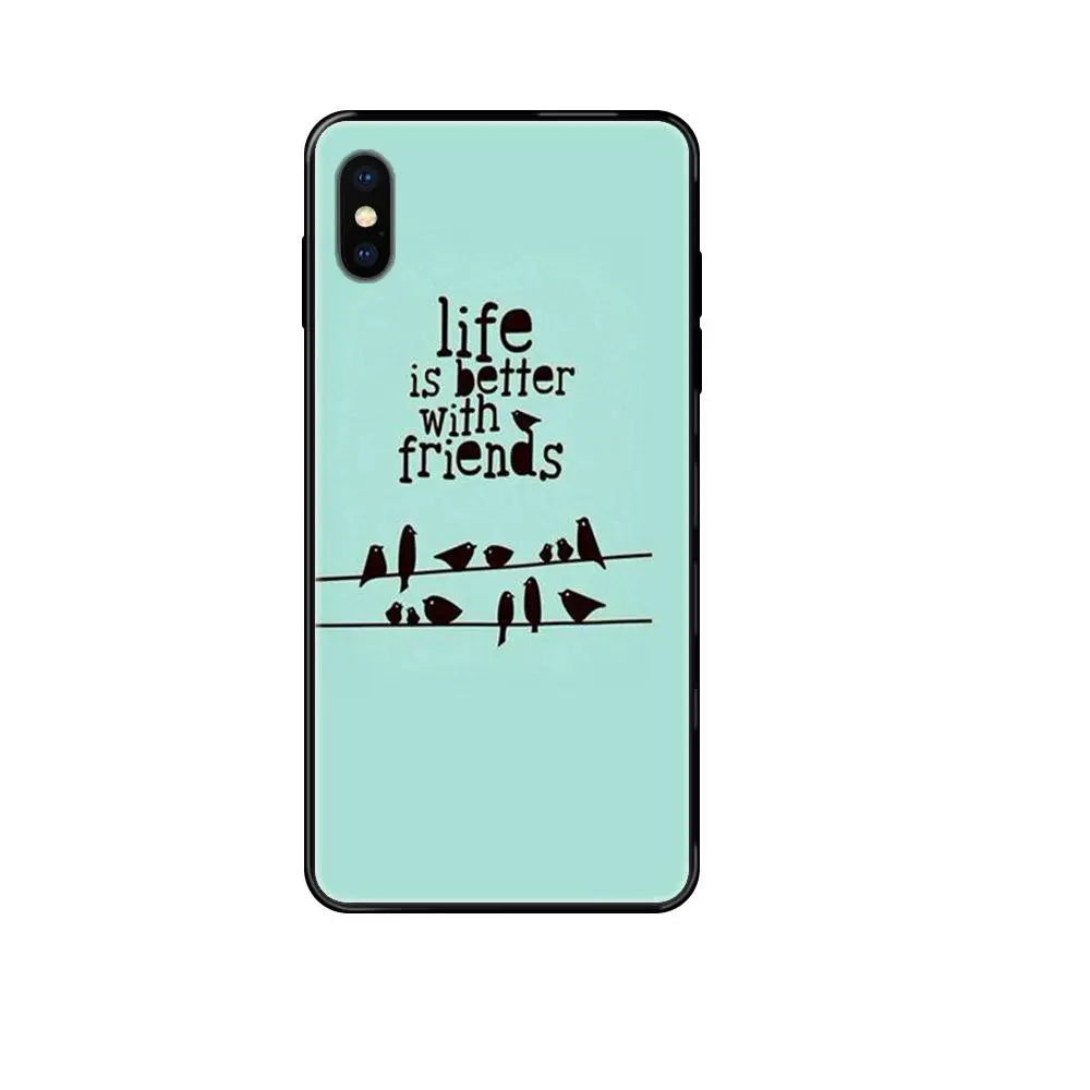 Soft Accessories Case For Apple iPhone 11 12 Pro 5 5S SE 5C 6 6S 7 8 X XR XS Plus Max Lovely Birds On A Wire | Мобильные телефоны и