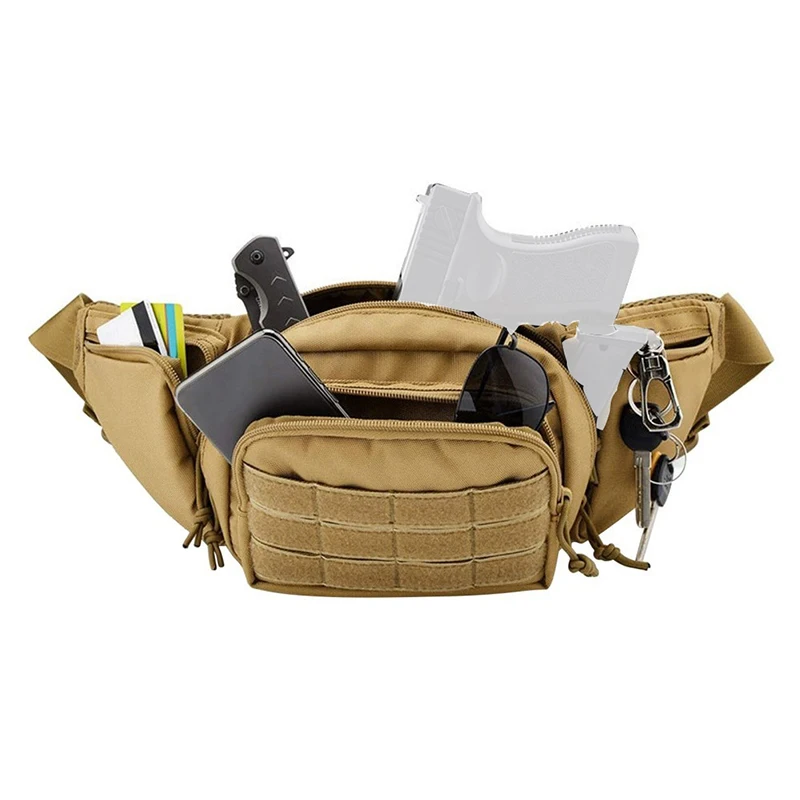 Тактическая поясная сумка-кобура для пистолета военная забавная Сумка-слинг
