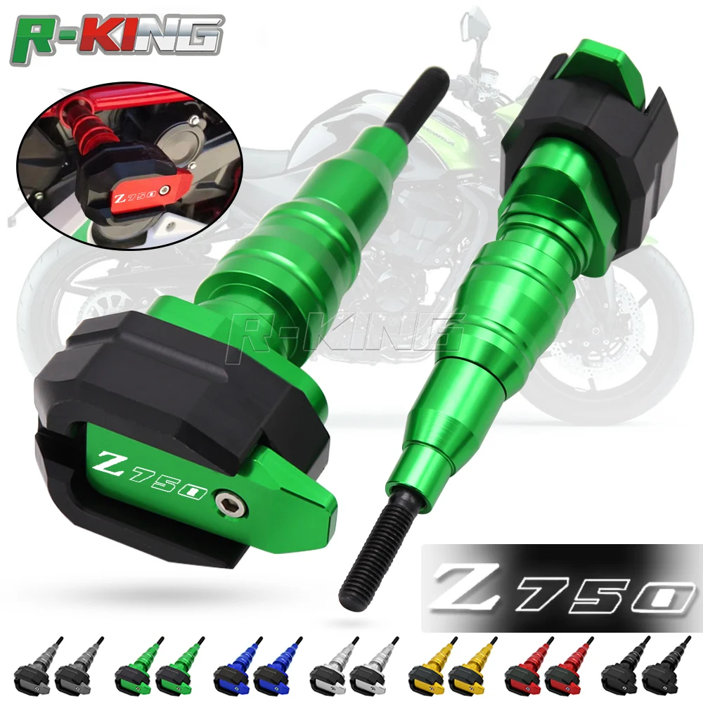 Слайдеры рамы для KAWASAKI Z750 Z800 Z 800 2013 2016 Противоударная накладка защита крышки