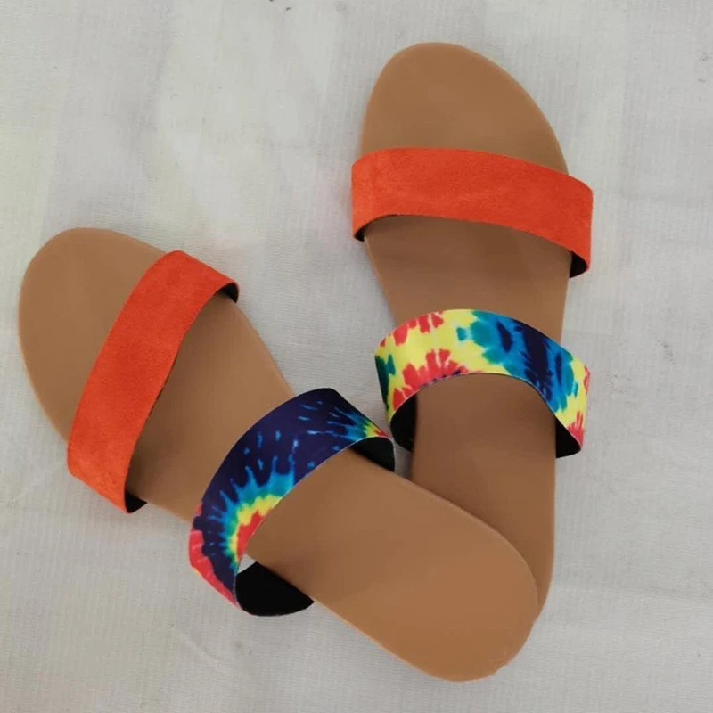 

Summer Women Designer Brand Casual Shoes Slipper Cool Colorful Lucency Sandals Women's Sandals 2021 Women Sandals Big Size 35-44