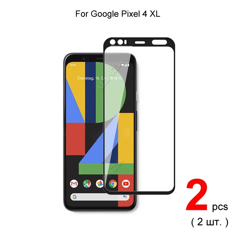 Закаленное защитное стекло для Google Pixel 4 XL / XL4/4XL 2 шт.|Защитные стёкла и плёнки