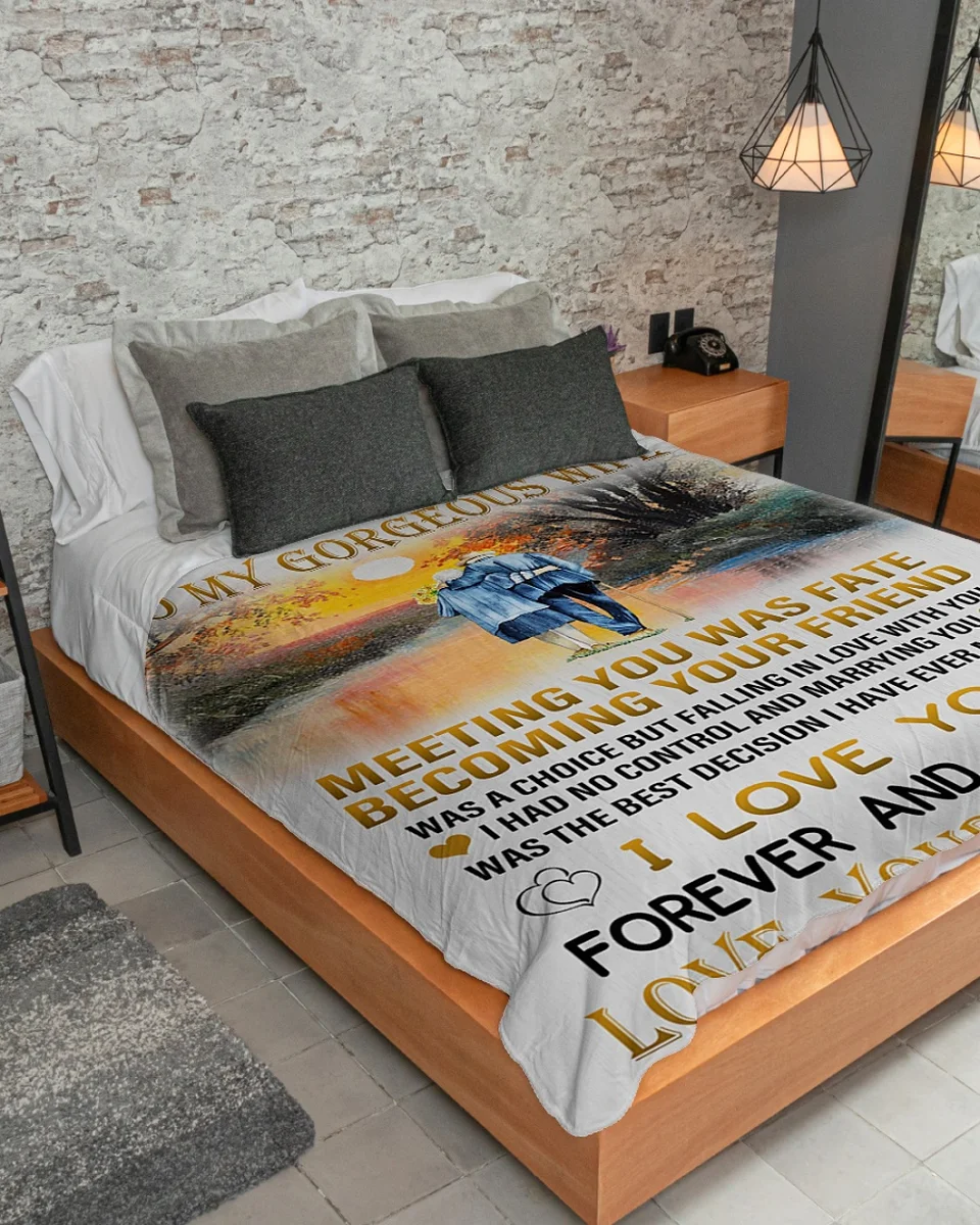 Моему жене и моему единственному мужу | Удобное высококачественное флисовое