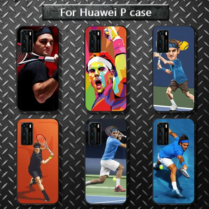 

Tennis Star Roger Federer Phone Case for huawei P40 pro lite P8 P9 P10 P20 P30 psmart 2019 2017 2018