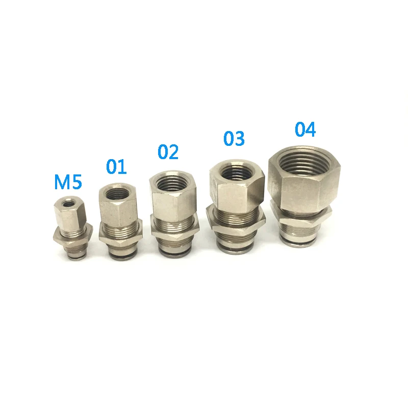 

Brass straight threaded female pipe fittings pneumatic tube fittings PMF10/PMF12/PMF14/PMF16-M5/01/02/03/04