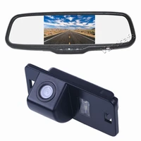vardsafe vs298c 5 inch clip on mirror monitor rear view parking camera for bmw x3 x5 x6 e39 e46 e53