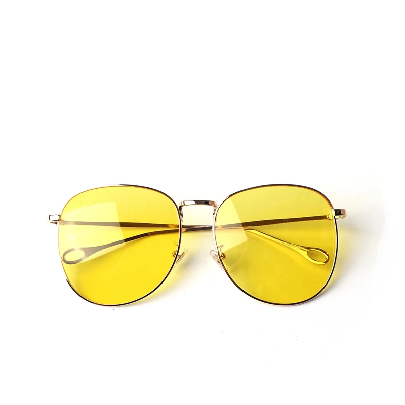 

INS Large Frame UV-Proof Multi-Color Ocean Lens Retro Personalized Sunglasses Men's Lady Couple Toad Sunglasses Fashion