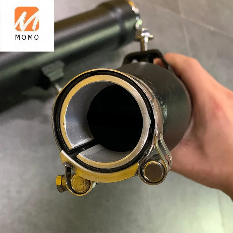 

New Type Motorcycle Black Vintage Exhaust Muffler Silencer PipeCafe Racer Motorbikes